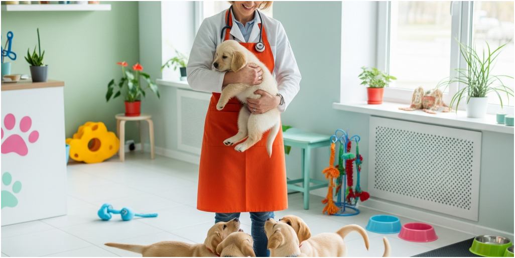 Auxiliar de Veterinário e Pet Shop